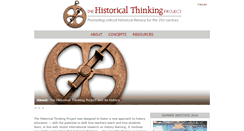 Desktop Screenshot of historybenchmarks.ca